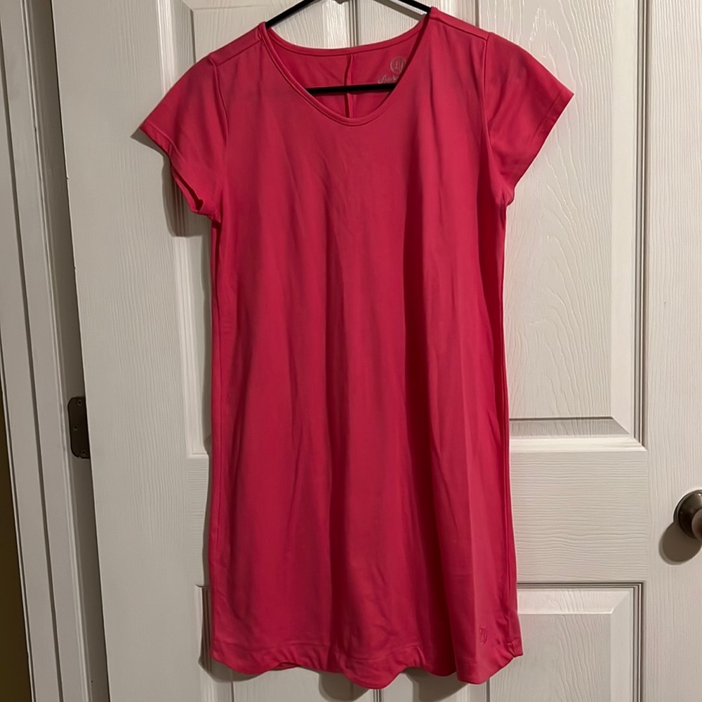 Lauren James Co. Pink T-Shirt Dress
